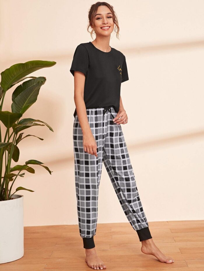 Love XOXO soft cotton jersey Pj set