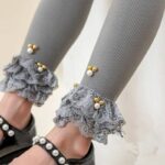 Mickey Beads Leggings for Girls