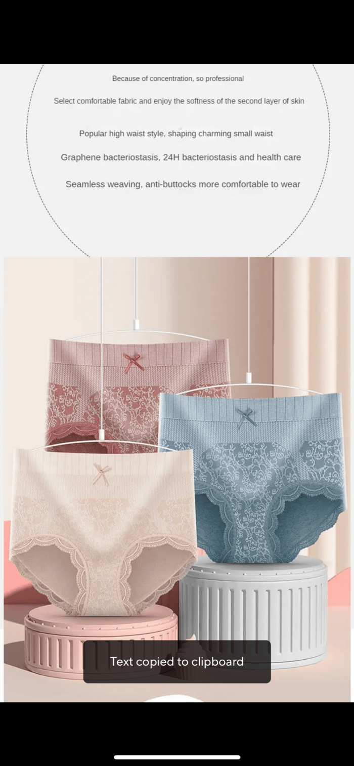 Ladies Premium Quality Cotton Underwear