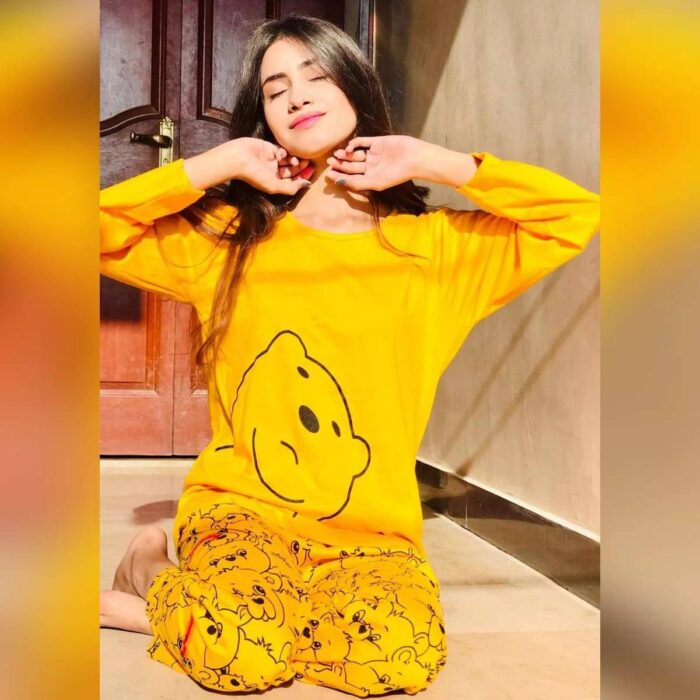 Mustuerd Yellow Bear PJ Set